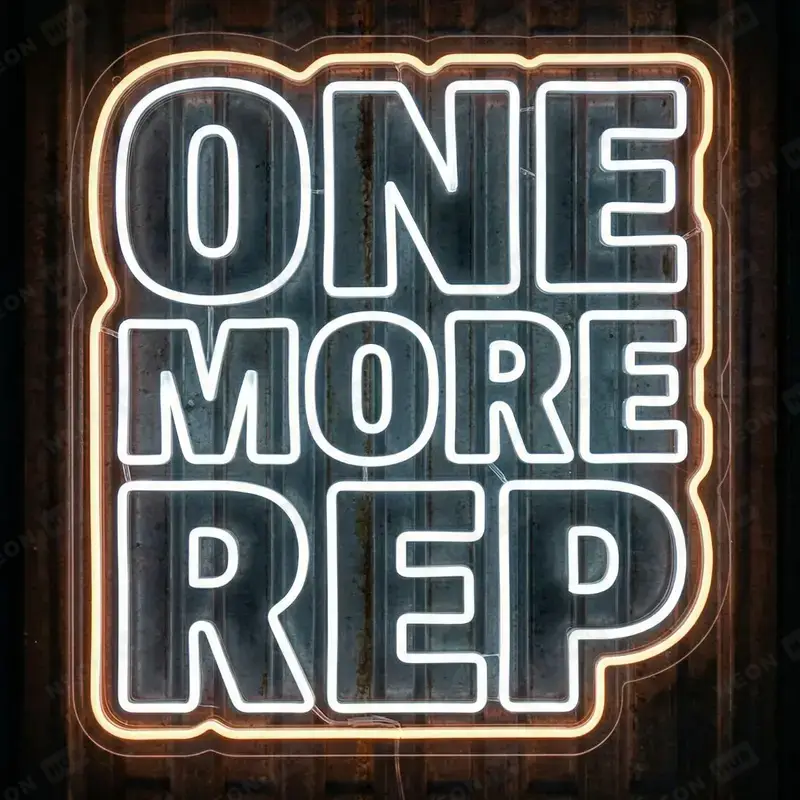Неоновая вывеска ONE MORE REP